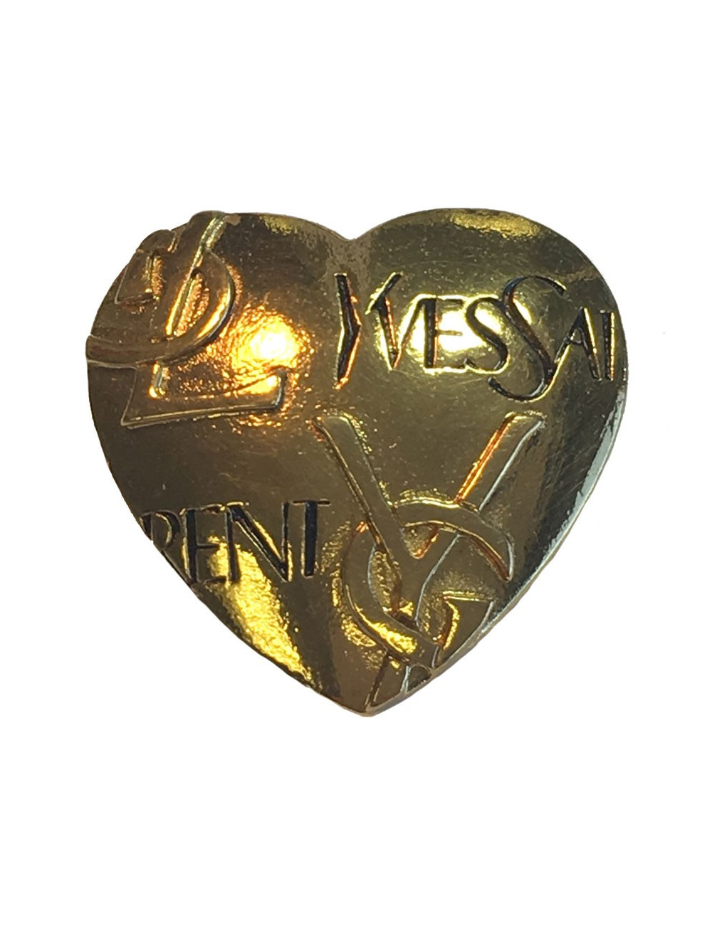 Broche Cœur YVES SAINT LAURENT 