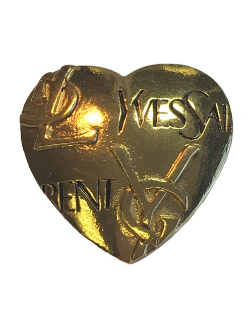 Broche Cœur YVES SAINT LAURENT 