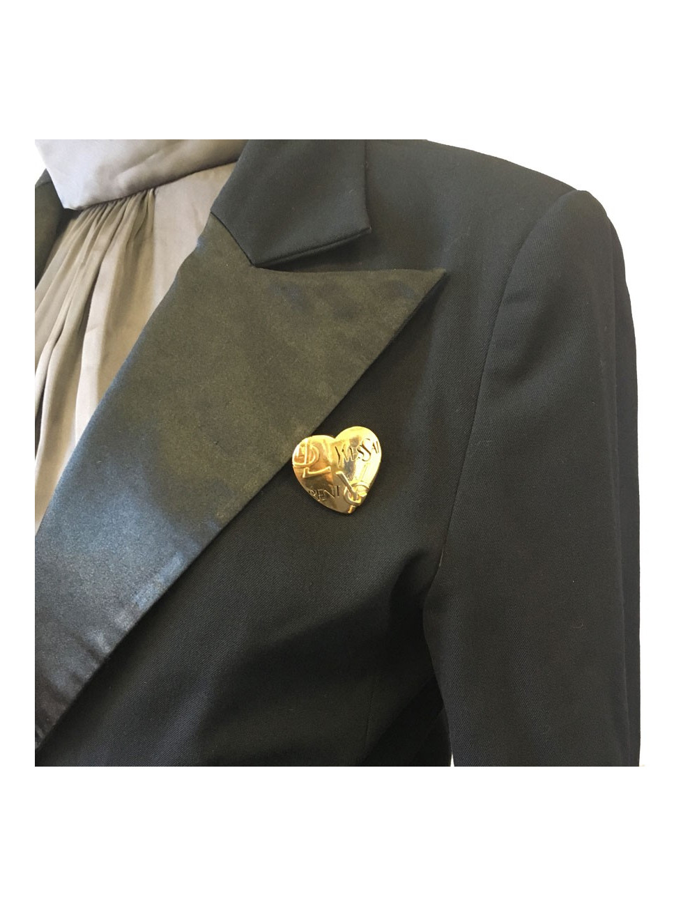 Broche Cœur YVES SAINT LAURENT 