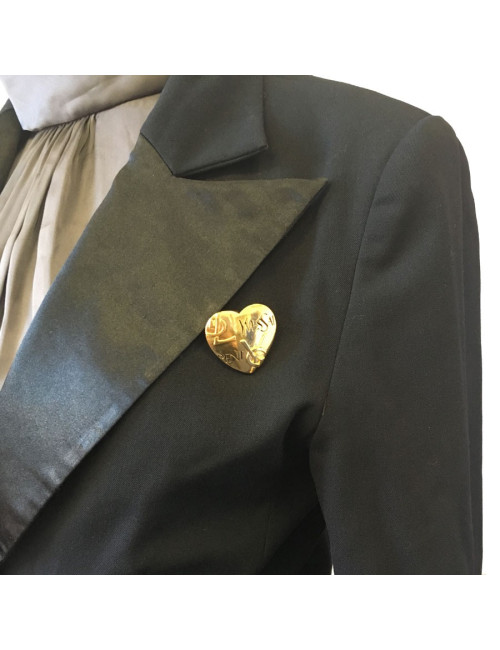 Broche Cœur YVES SAINT LAURENT 