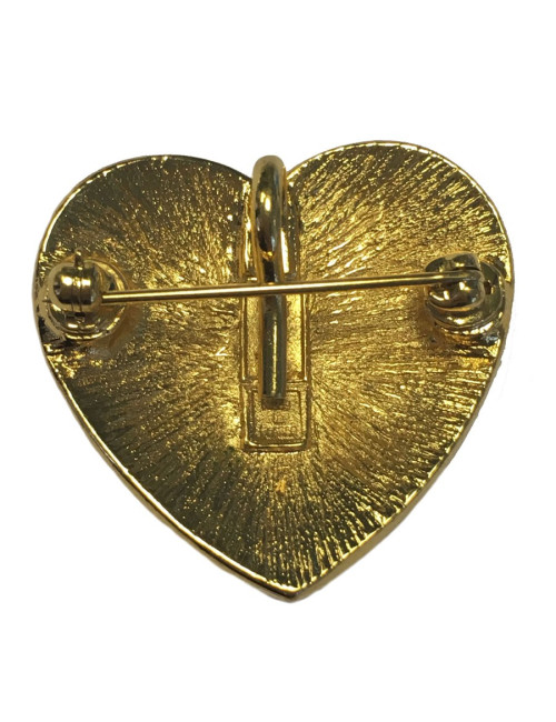 Broche Cœur YVES SAINT LAURENT 