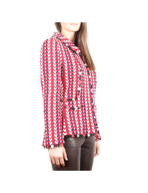 Veste CHANEL T 38 avec son écharpe