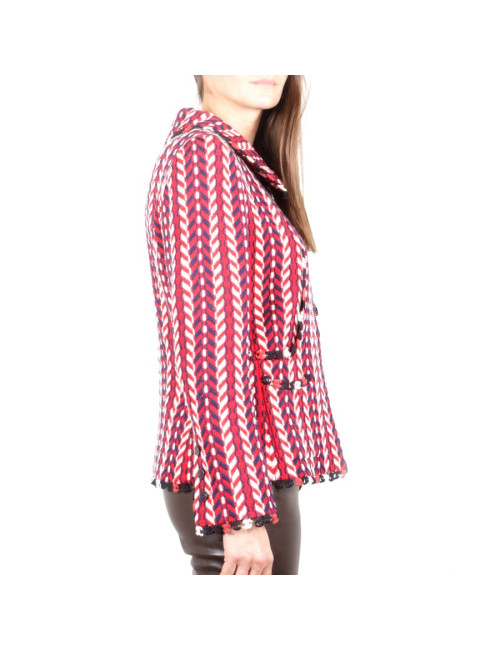 Veste CHANEL T 38 avec son écharpe