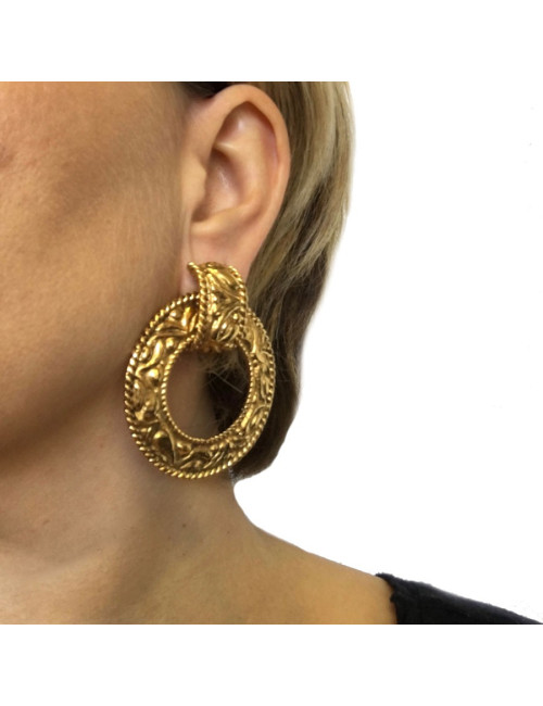 Boucles d'oreille clips CHANEL 