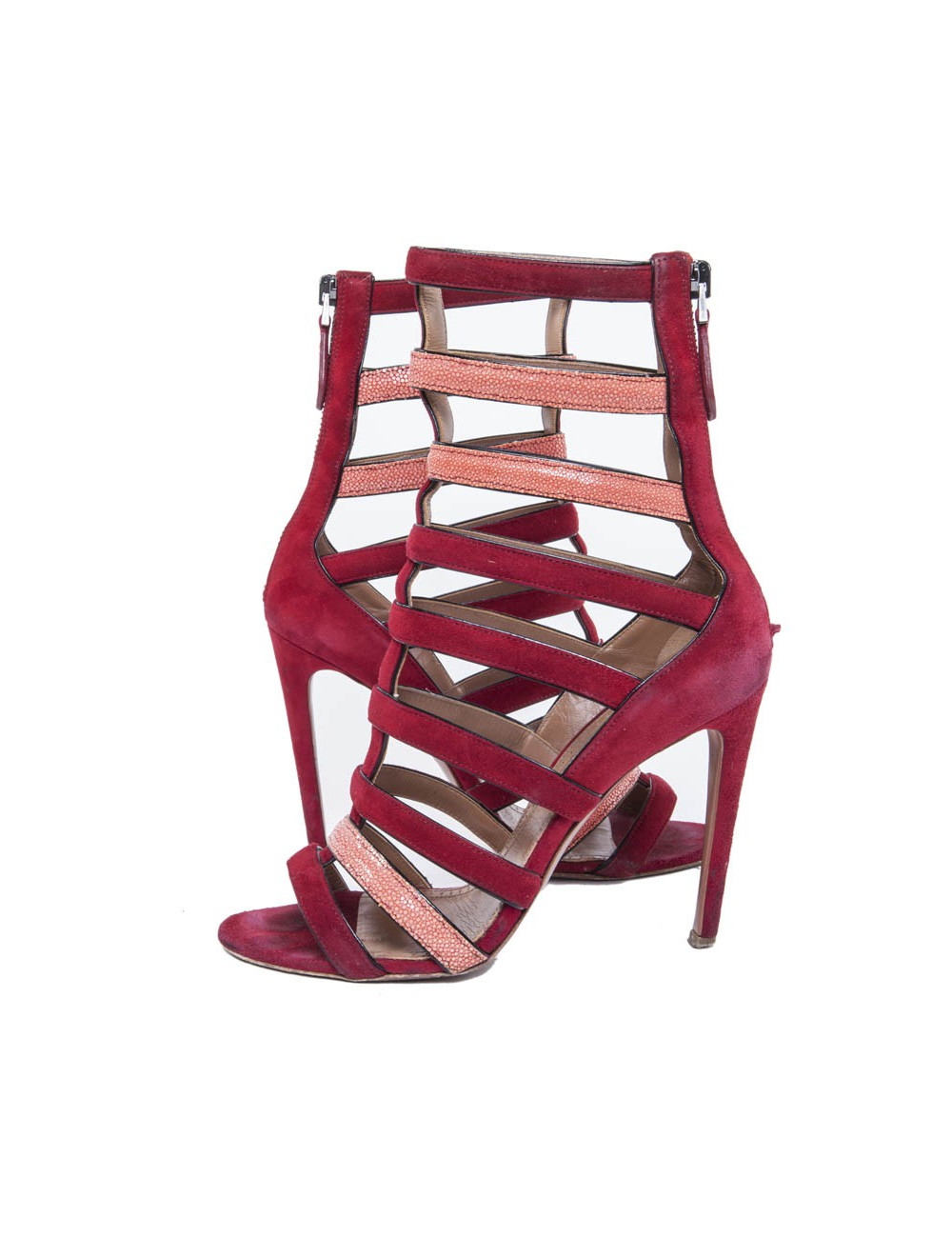 Sandals, ALAÏA T 37 EN red Sweden