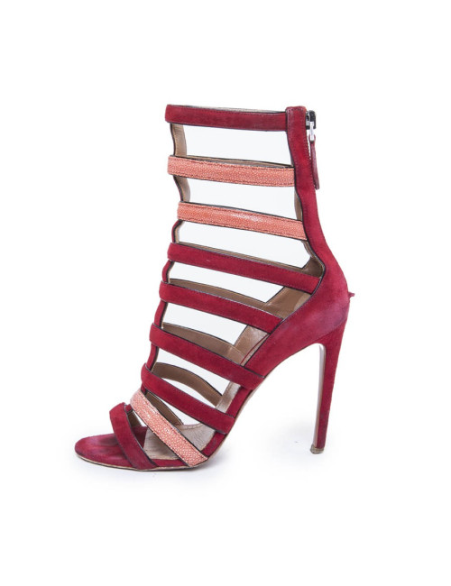 Sandals, ALAÏA T 37 EN red Sweden