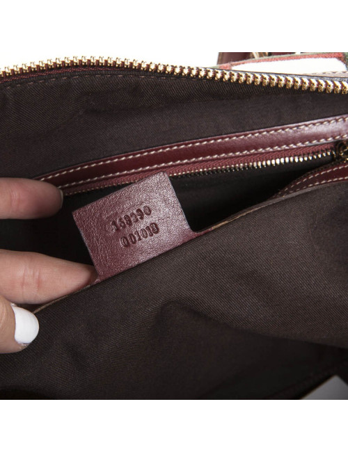 Multicolored velvet GUCCI tote bag