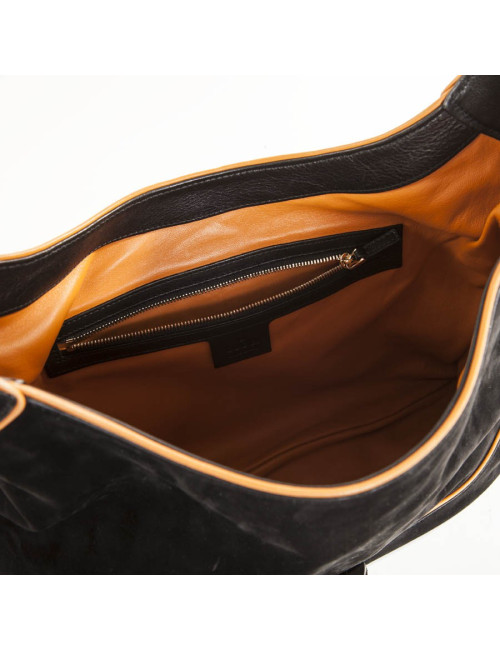 Sac GUCCI veau velours noir