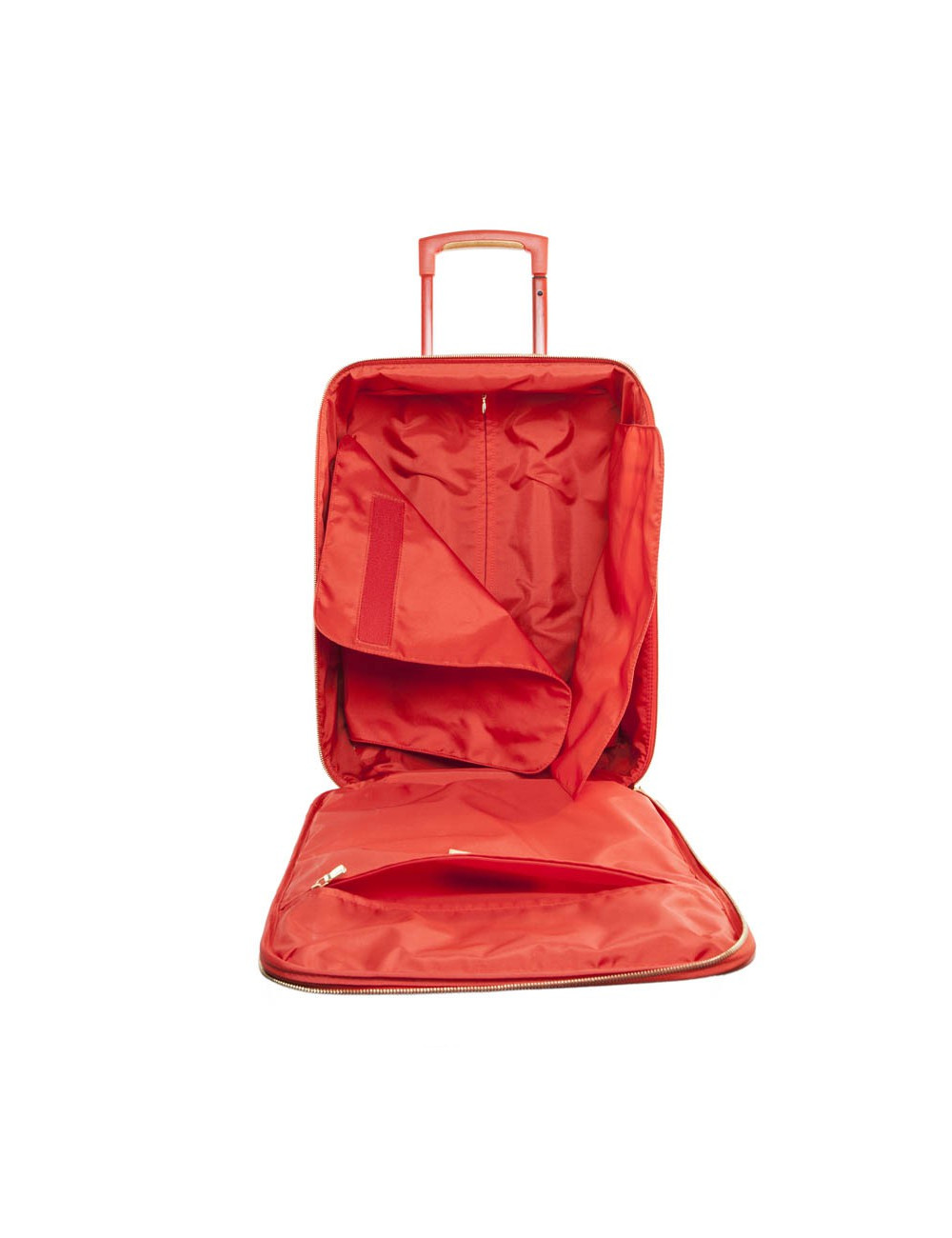 LOUIS VUITTON suitcase in orange patent leather 