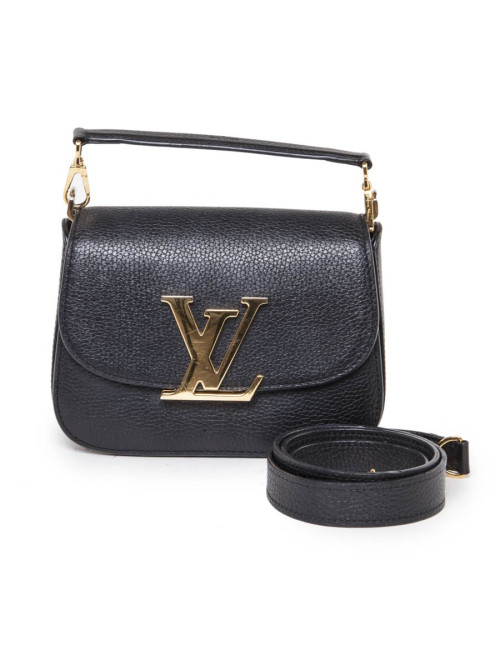 Sac "Vivienne" LOUIS VUITTON en cuir grainé noir