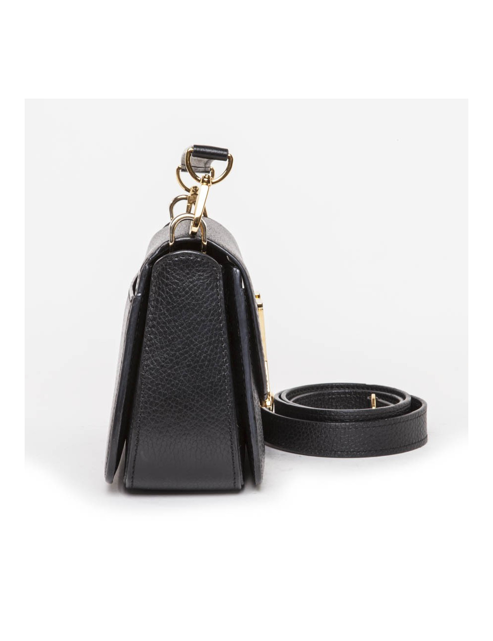 Sac "Vivienne" LOUIS VUITTON en cuir grainé noir