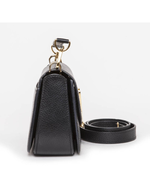 Sac "Vivienne" LOUIS VUITTON en cuir grainé noir