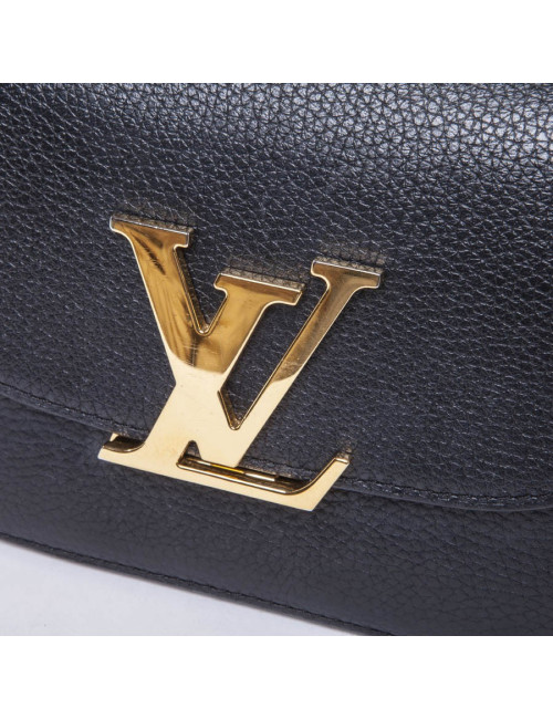 Sac "Vivienne" LOUIS VUITTON en cuir grainé noir