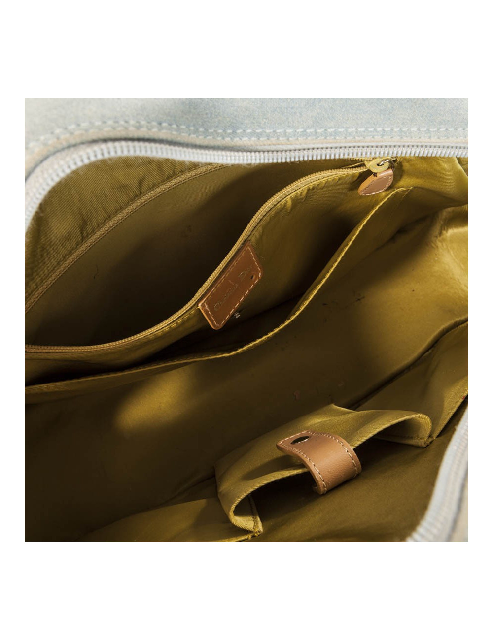 Sac saddle bowling DIOR Vintage jean bleu clair