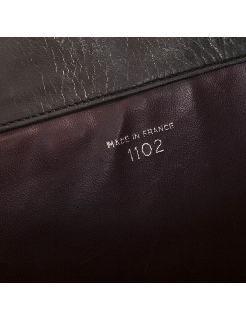 Sac à dos CHANEL cuir matelassé marron