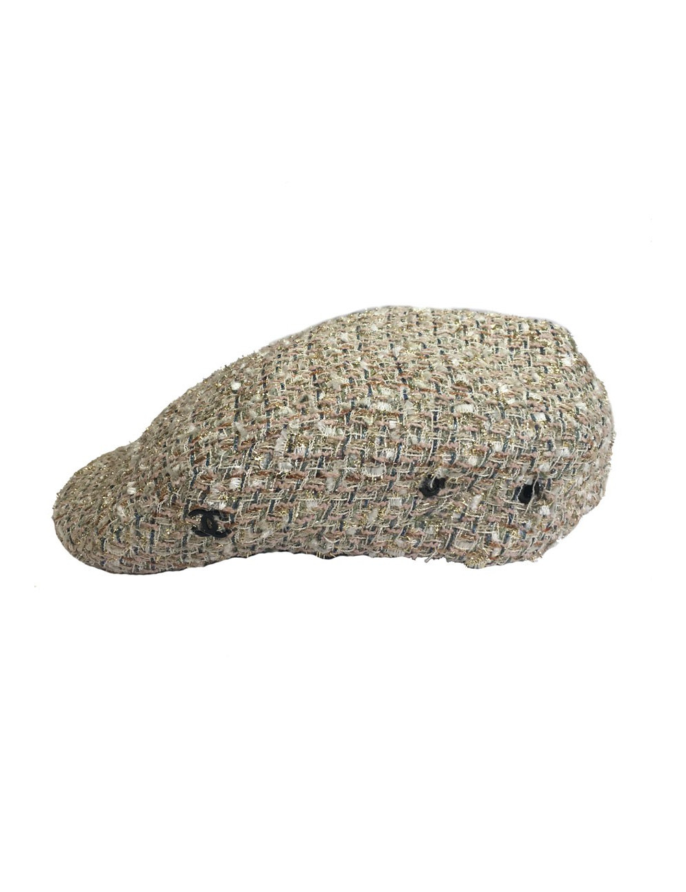 CHANEL size M tweed Cap