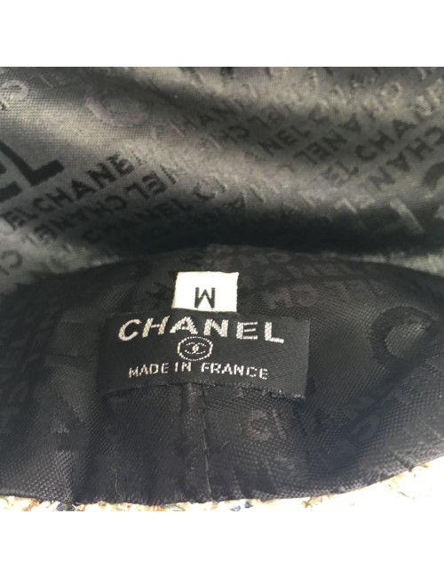 CHANEL size M tweed Cap