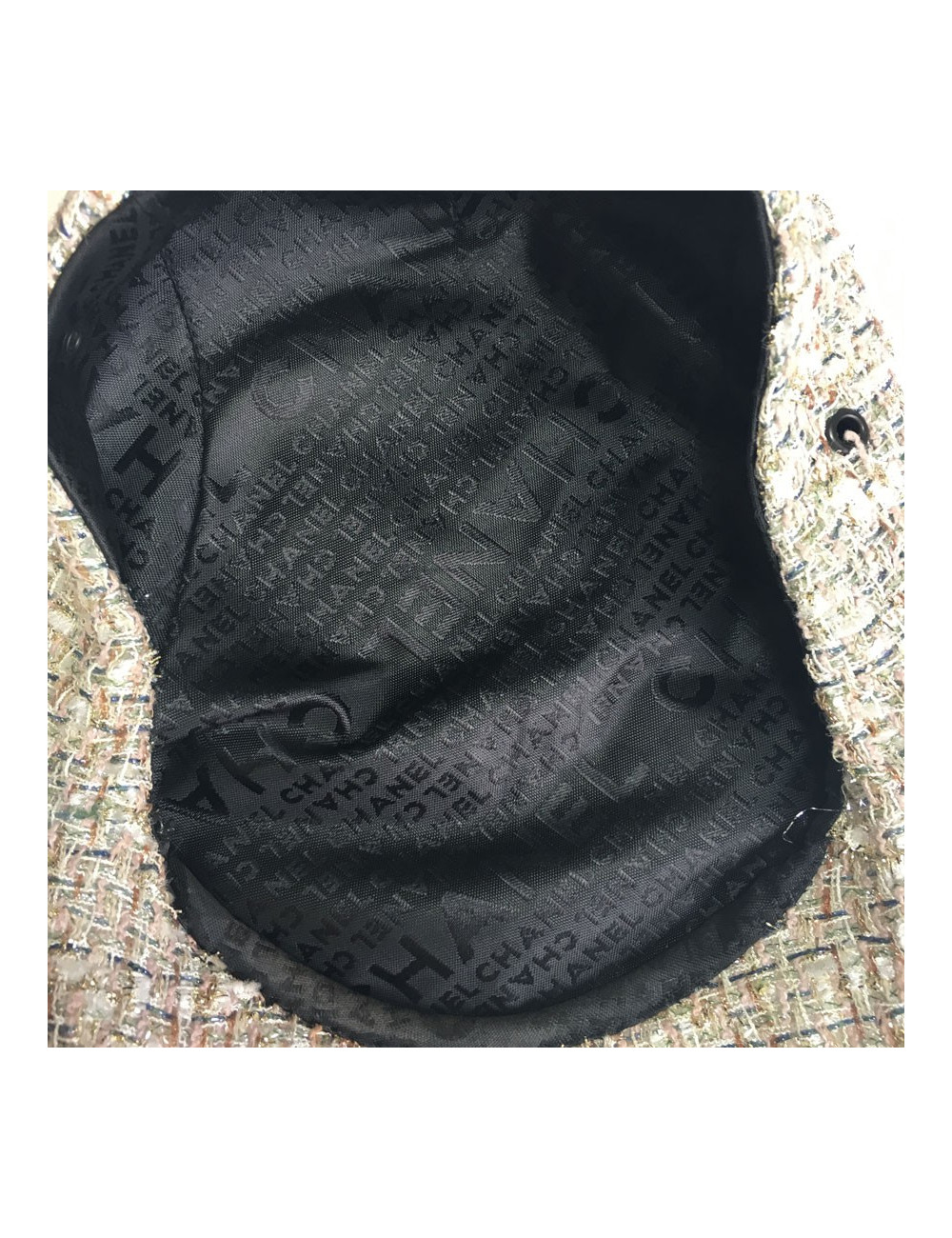 Casquette CHANEL Taille M tweed 