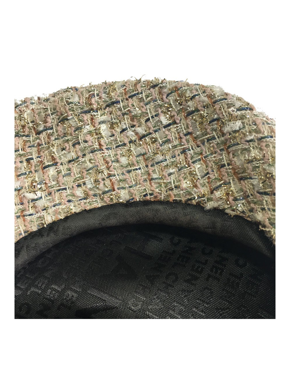 CHANEL size M tweed Cap