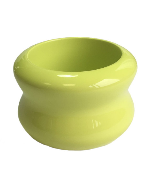 HERMES bracelet in  anise green lacquered wood