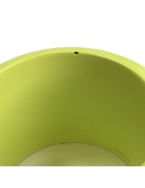 HERMES bracelet in  anise green lacquered wood