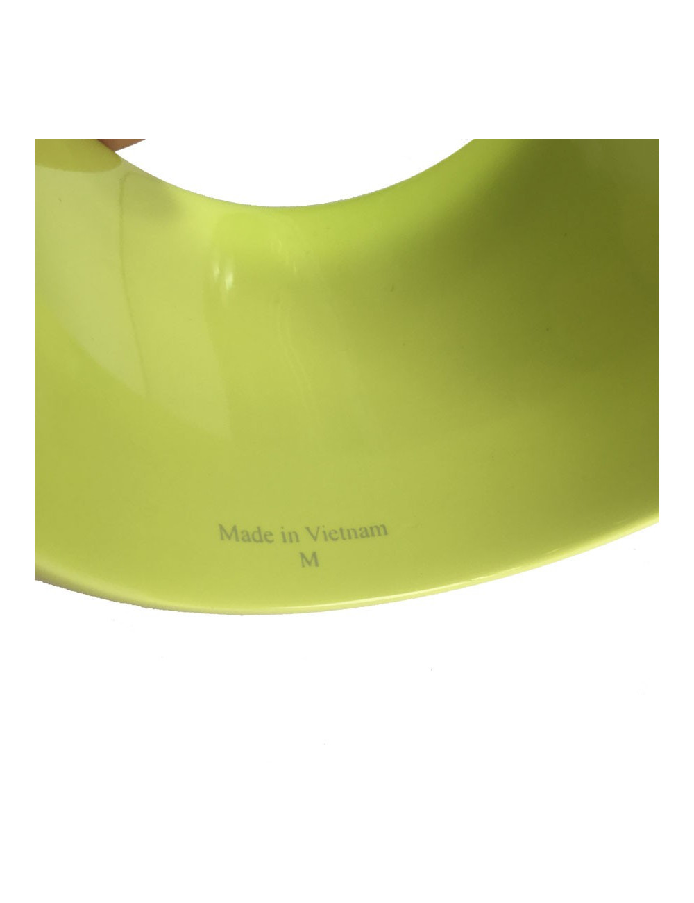 Bracelet HERMÈS bois laqué vert anis