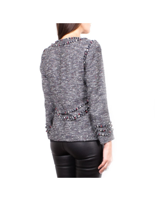 Veste CHANEL T 38 en tweed 