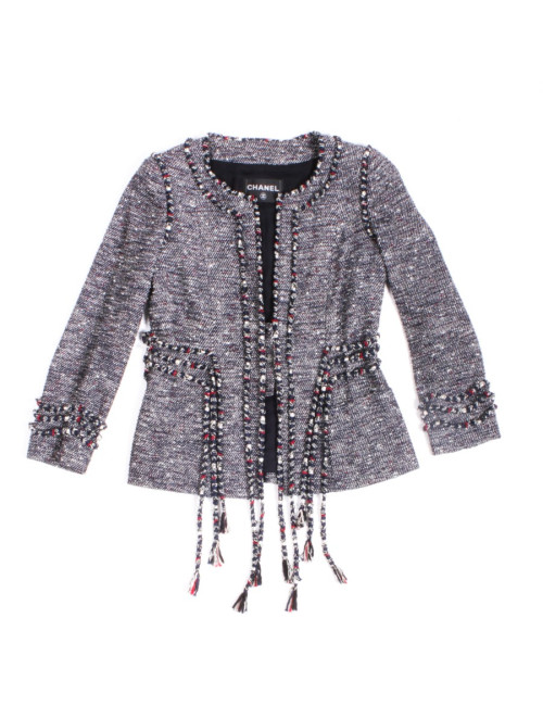 Veste CHANEL T 38 en tweed 