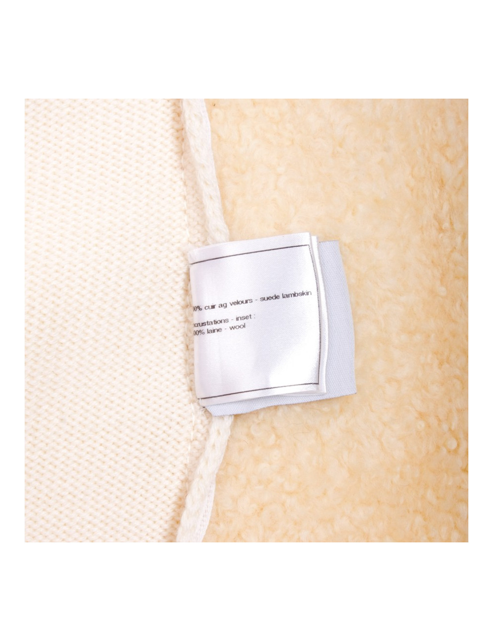 Gilet CHANEL T 40 peau retournée