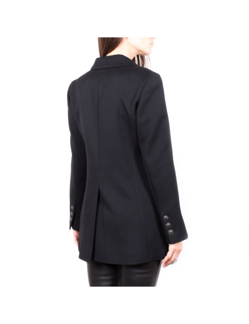 Veste CHANEL T 40 en laine noir