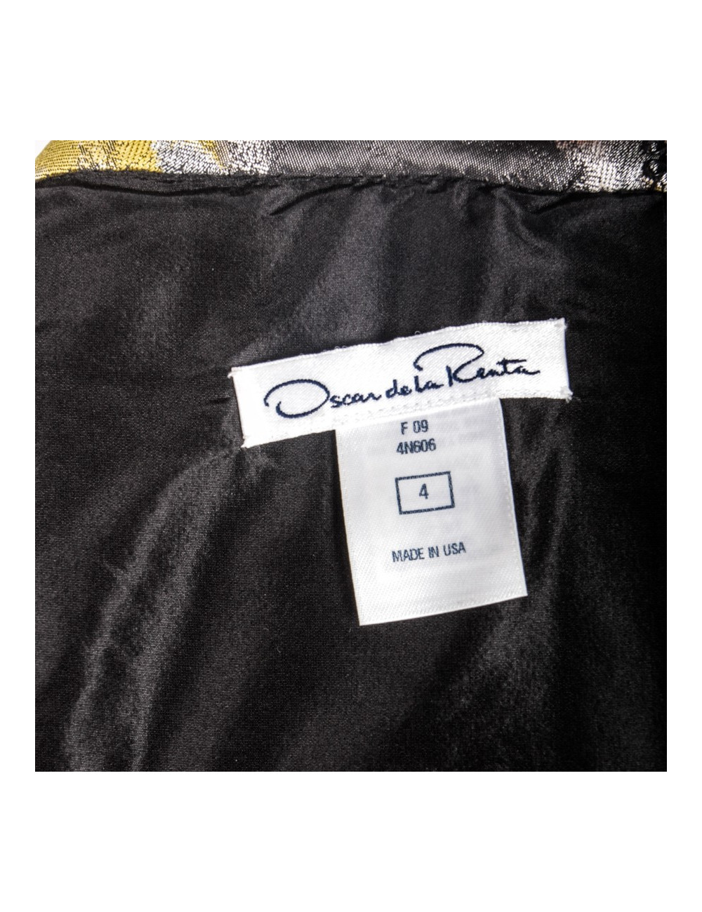 Dress OSCAR DE LA RENTA T 36 en