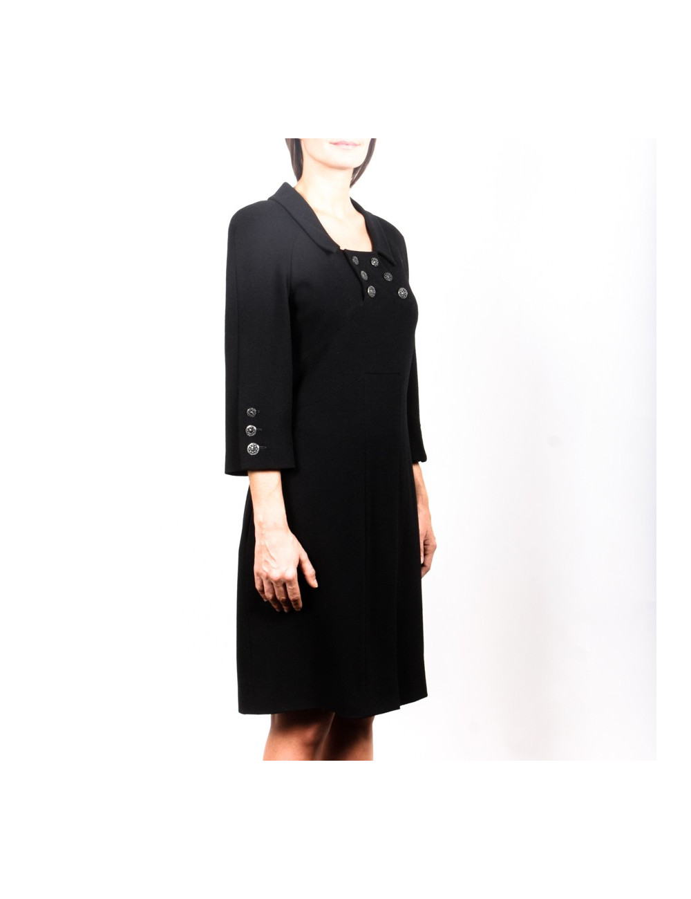 Robe CHANEL T 36  noire
