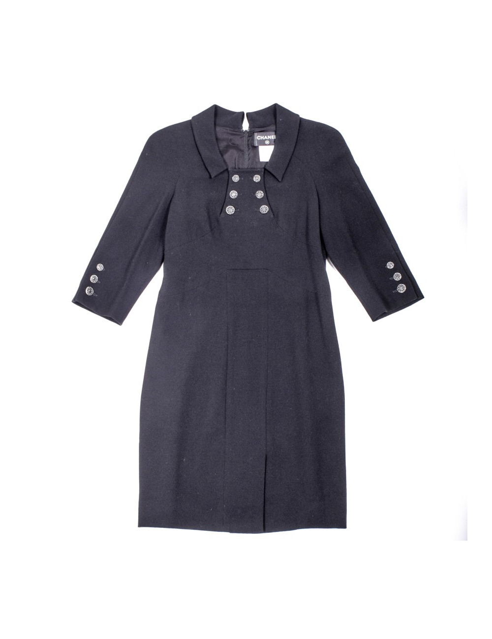Robe CHANEL T 36  noire