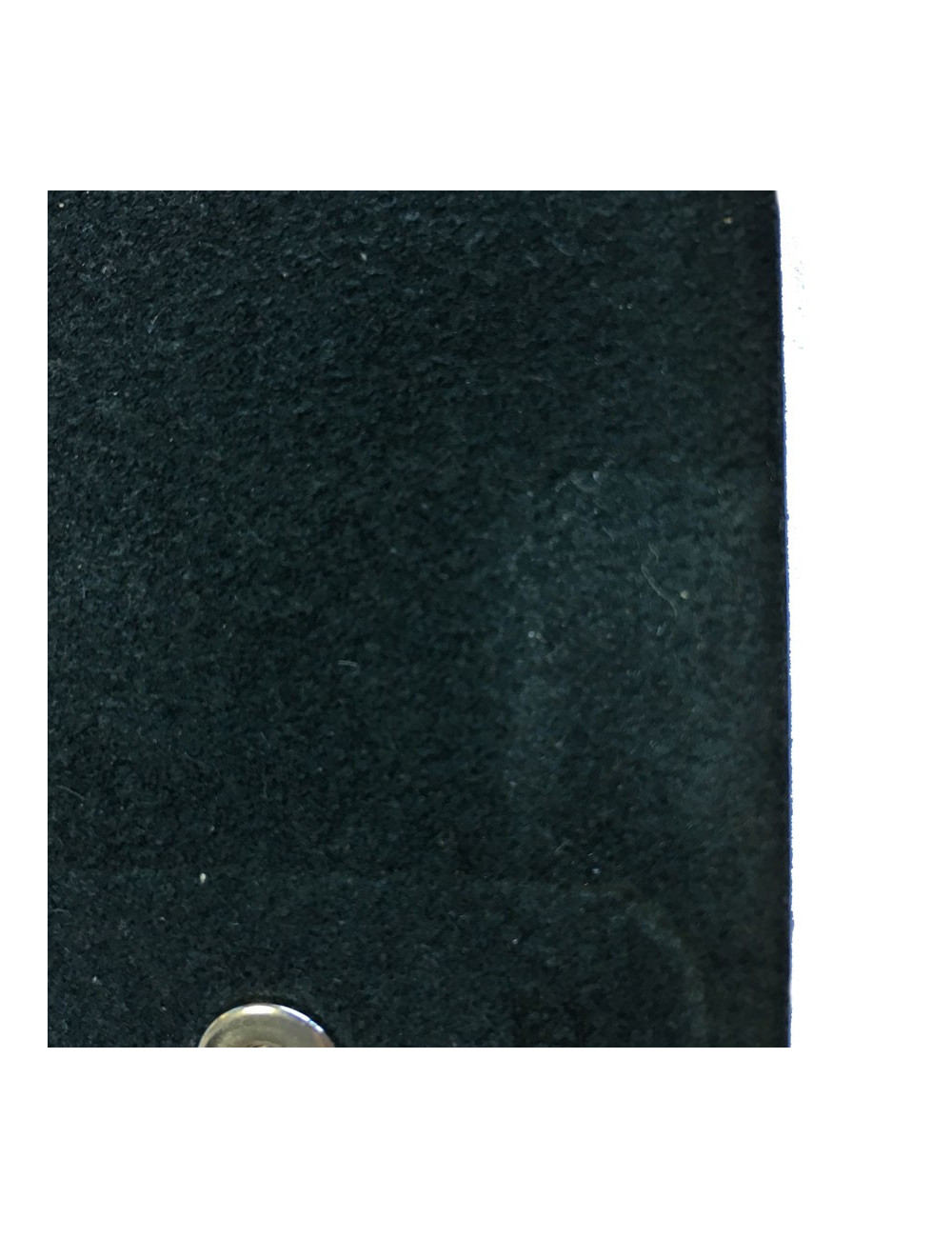 HERMES black notebook cover in grained calfskin leather