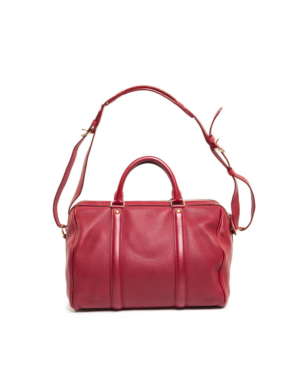 Sofia Coppola LOUIS VUITON bag in cherry soft grained calf leather