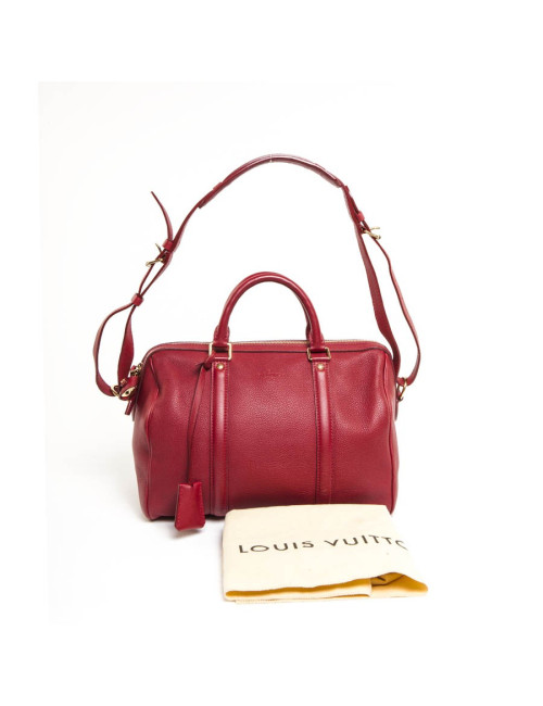 Sofia Coppola LOUIS VUITON bag in cherry soft grained calf leather