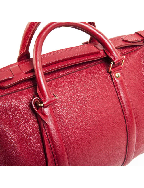 Sofia Coppola LOUIS VUITON bag in cherry soft grained calf leather