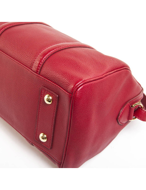 Sofia Coppola LOUIS VUITON bag in cherry soft grained calf leather