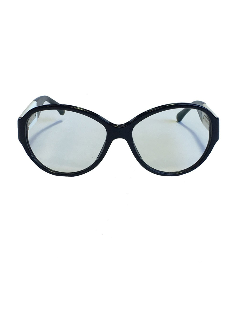 Lunettes CHANEL de vue monture en plastique noir 