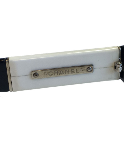 Lunettes CHANEL de vue monture en plastique noir 