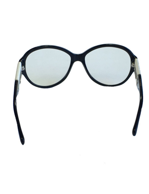 Lunettes CHANEL de vue monture en plastique noir 