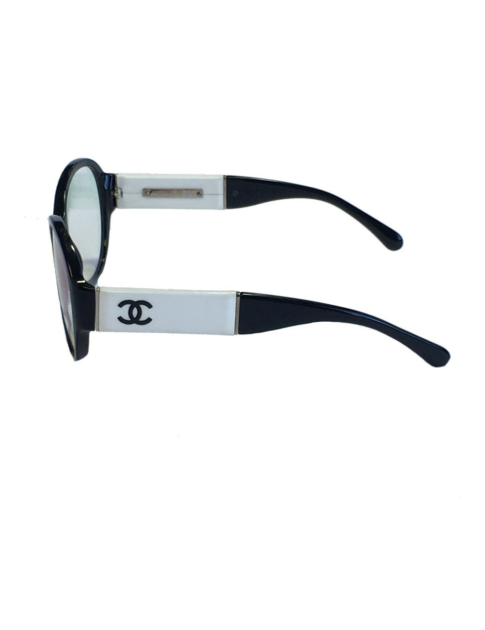Lunettes CHANEL de vue monture en plastique noir 