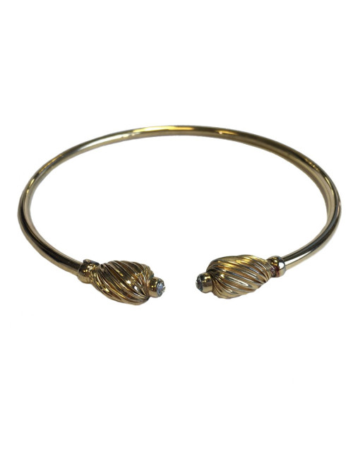 Collier CHRISTIAN DIOR Vintage en métal doré