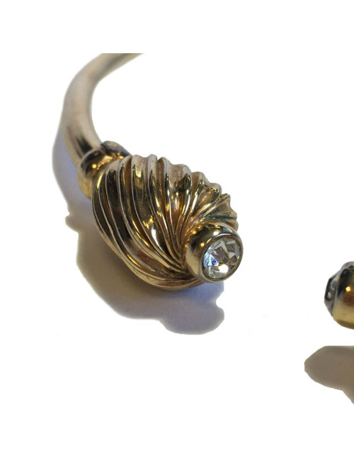 Collier CHRISTIAN DIOR Vintage en métal doré