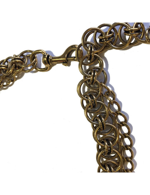 Ceinture sautoir GUCCI Vintage dorée