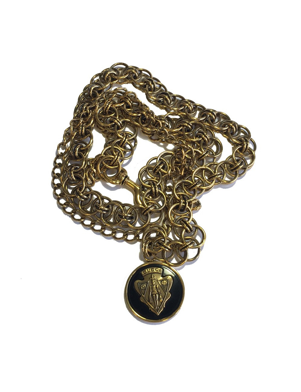 Ceinture sautoir GUCCI Vintage dorée