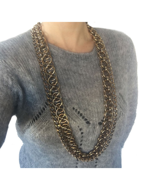 Ceinture sautoir GUCCI Vintage dorée