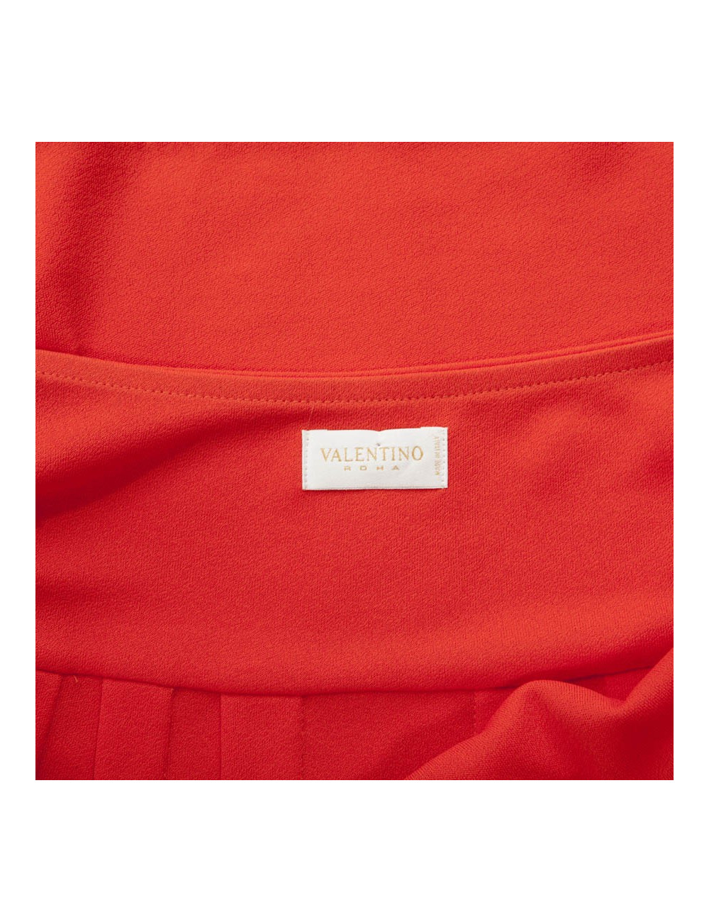 Robe VALENTINO  t42 IT: 38 FR brodée corail