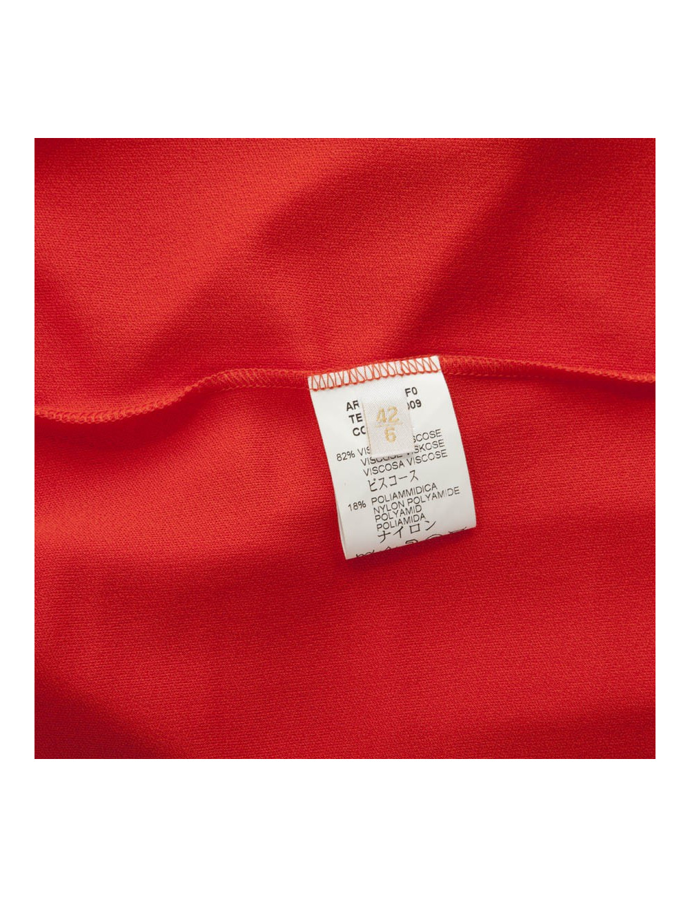 Dress VALENTINO t42 IT: 38 coral embroidered EN