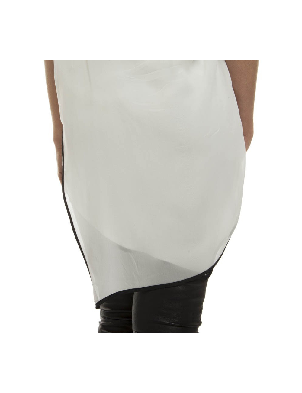 Chemisier GOLD HAWK taille 34 en soie blanc 